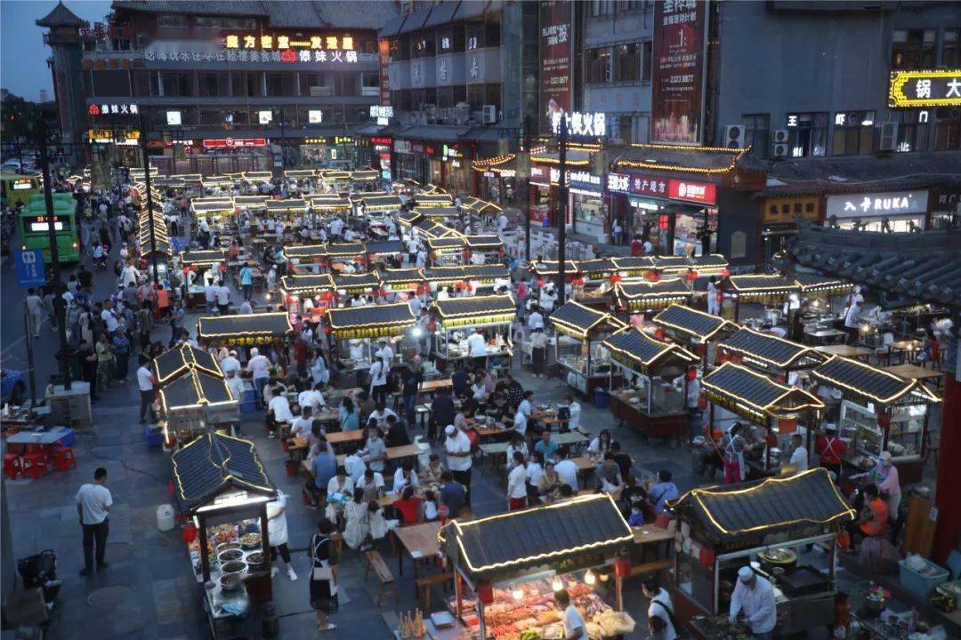 鼓楼夜市西司夜市已开始复市吃货们冲呀