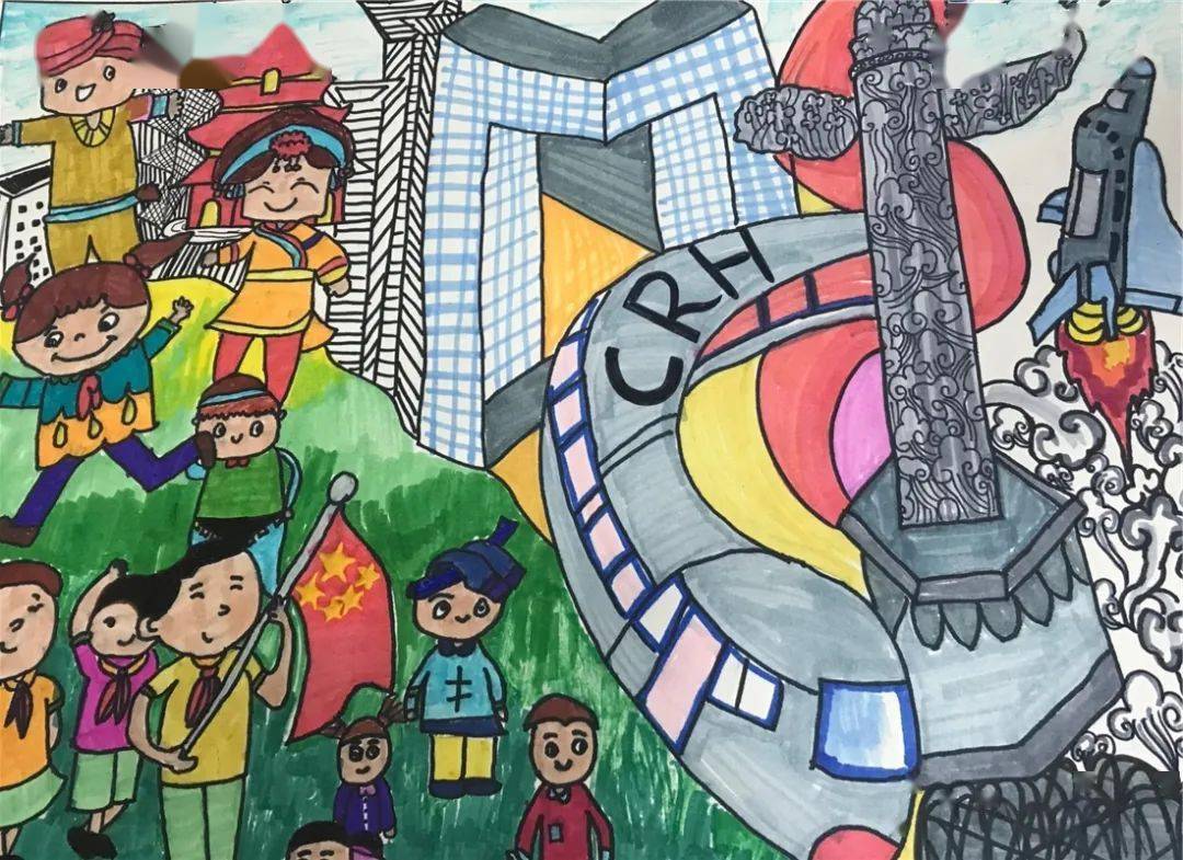 文艺新苗追逐梦想畅想未来桐乡市少年书画大赛优秀作品欣赏三