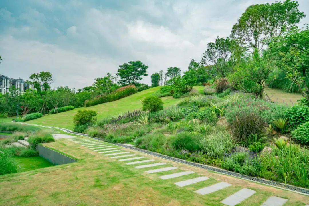 首开·万科璞悦山园林实景图