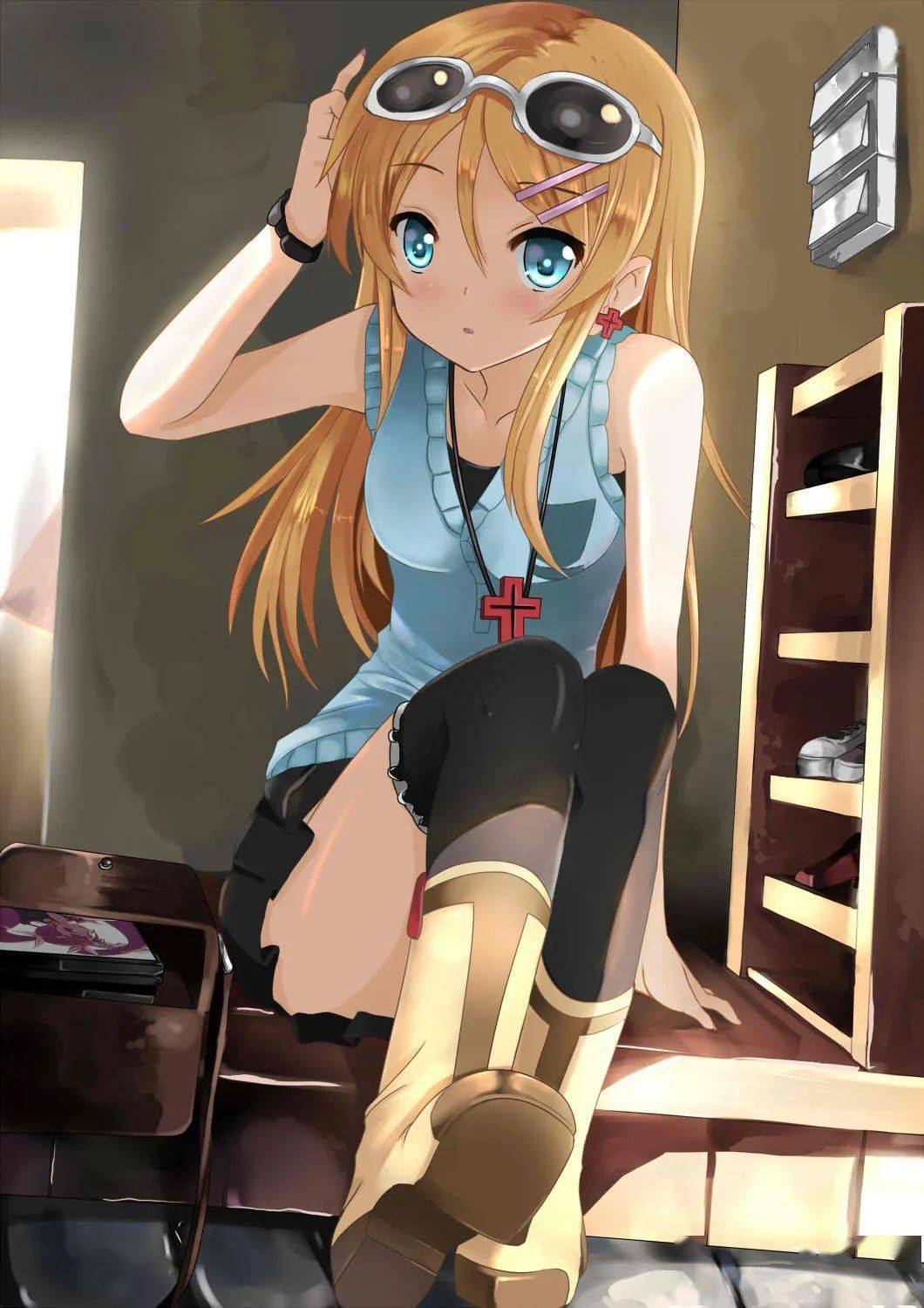 动漫人物壁纸高坂桐乃我的妹妹哪有这么可爱