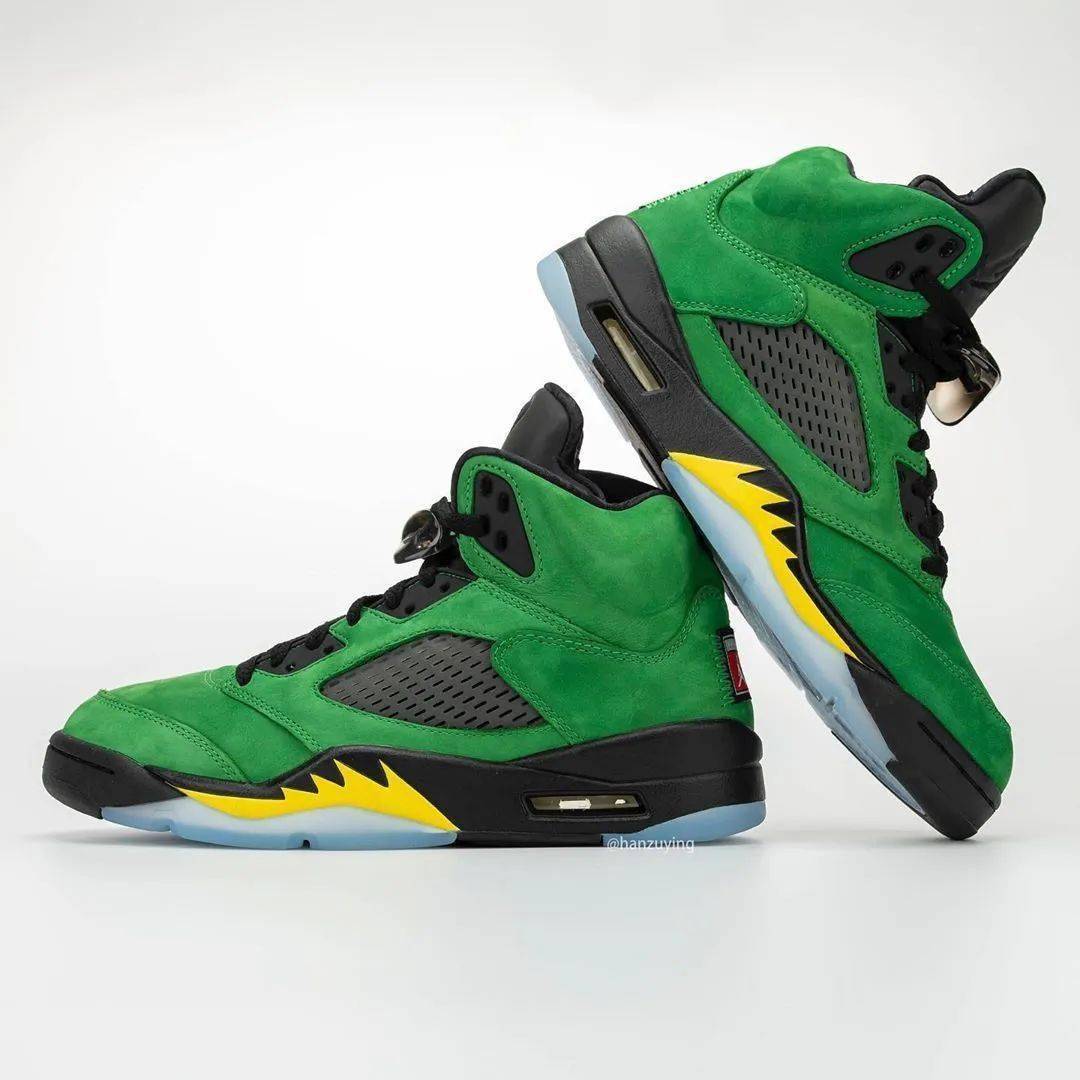 曾经的天价鞋款airjordan5oregon实物图释出