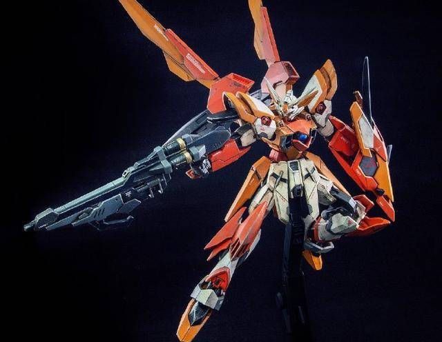 海涅配色,可变型hg涅槃凤凰高达