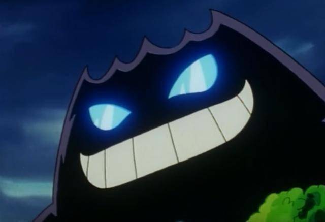 巨大耿鬼来到超能镇.