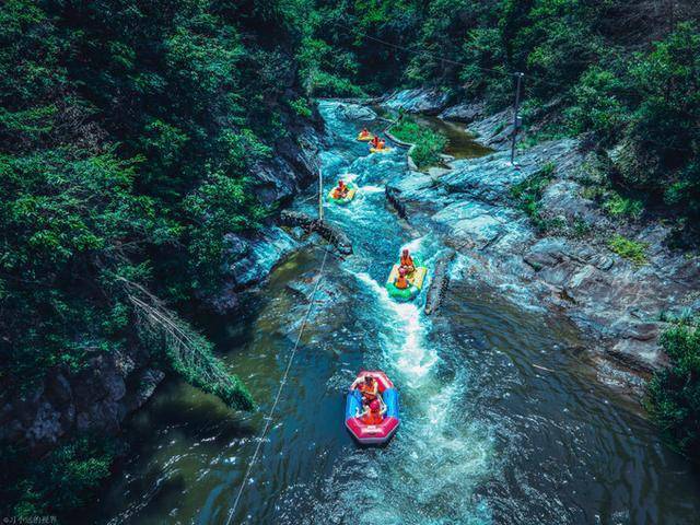 漂流专题一这个夏天金寨十八盘漂流嗨起来