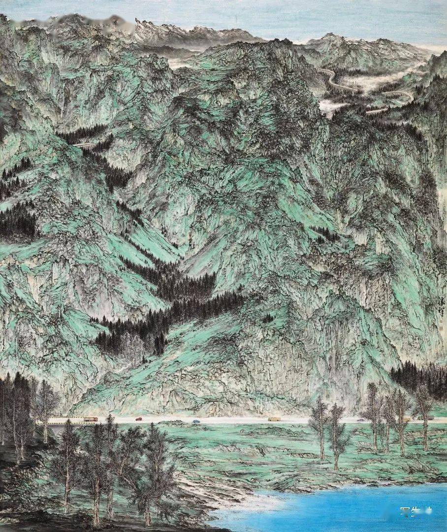 604幅丨第十三届全国美展国画获奖提名61进京61入选作品高清欣赏