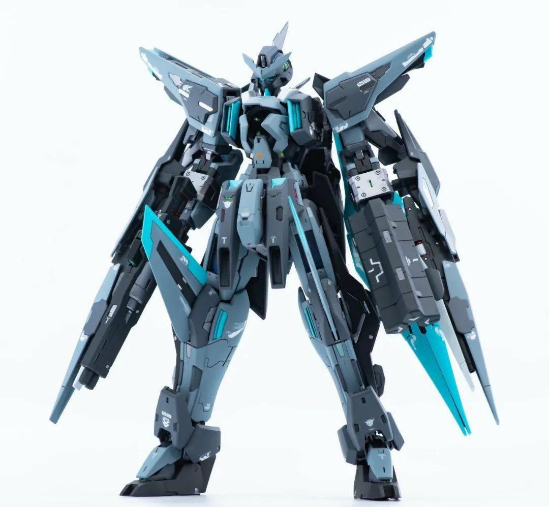 超快速的热门mg主天使细节改造制作,薄荷绿涂装颠覆原机配色