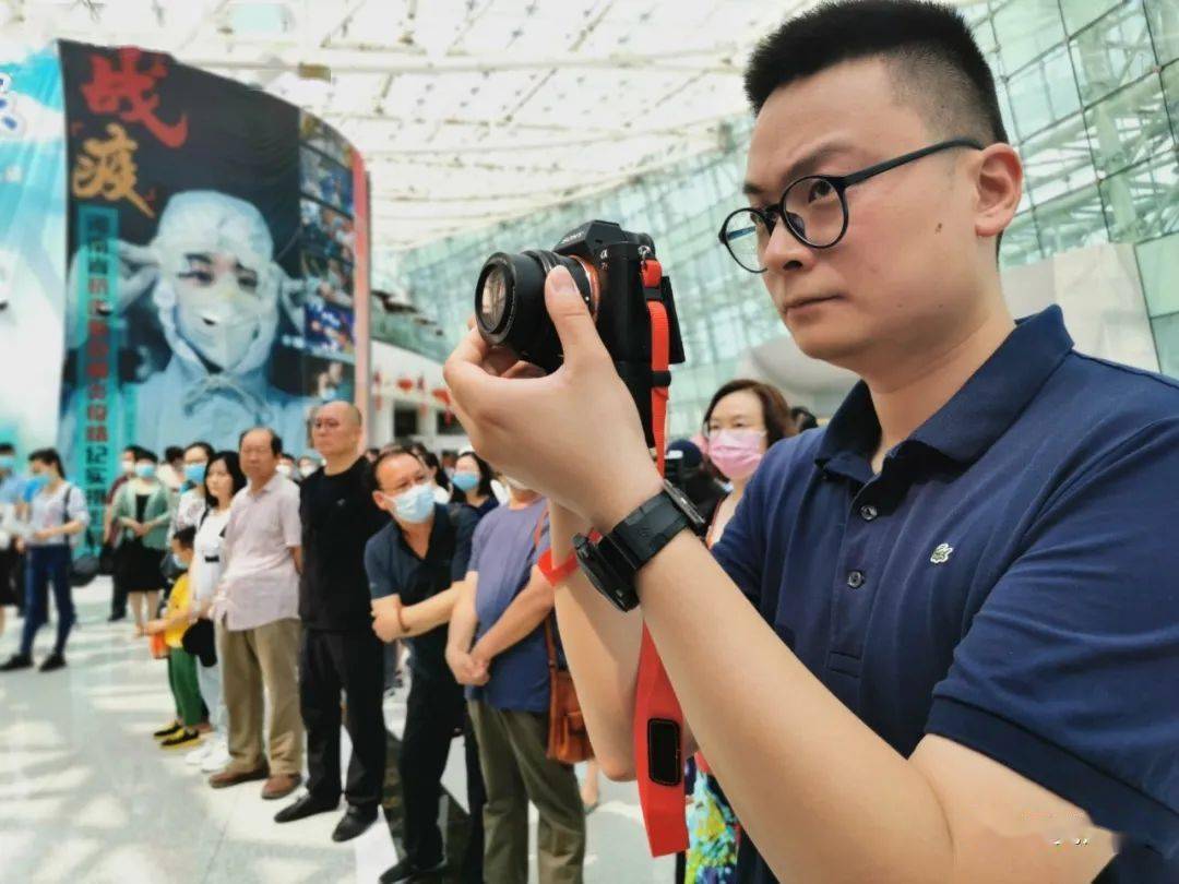 付锐在开幕式现场