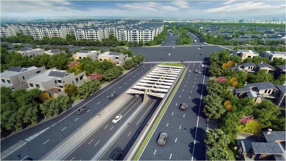 项目建成后,将加强城市中心区"一心"(苏州古城)与南北"两片"(吴中区