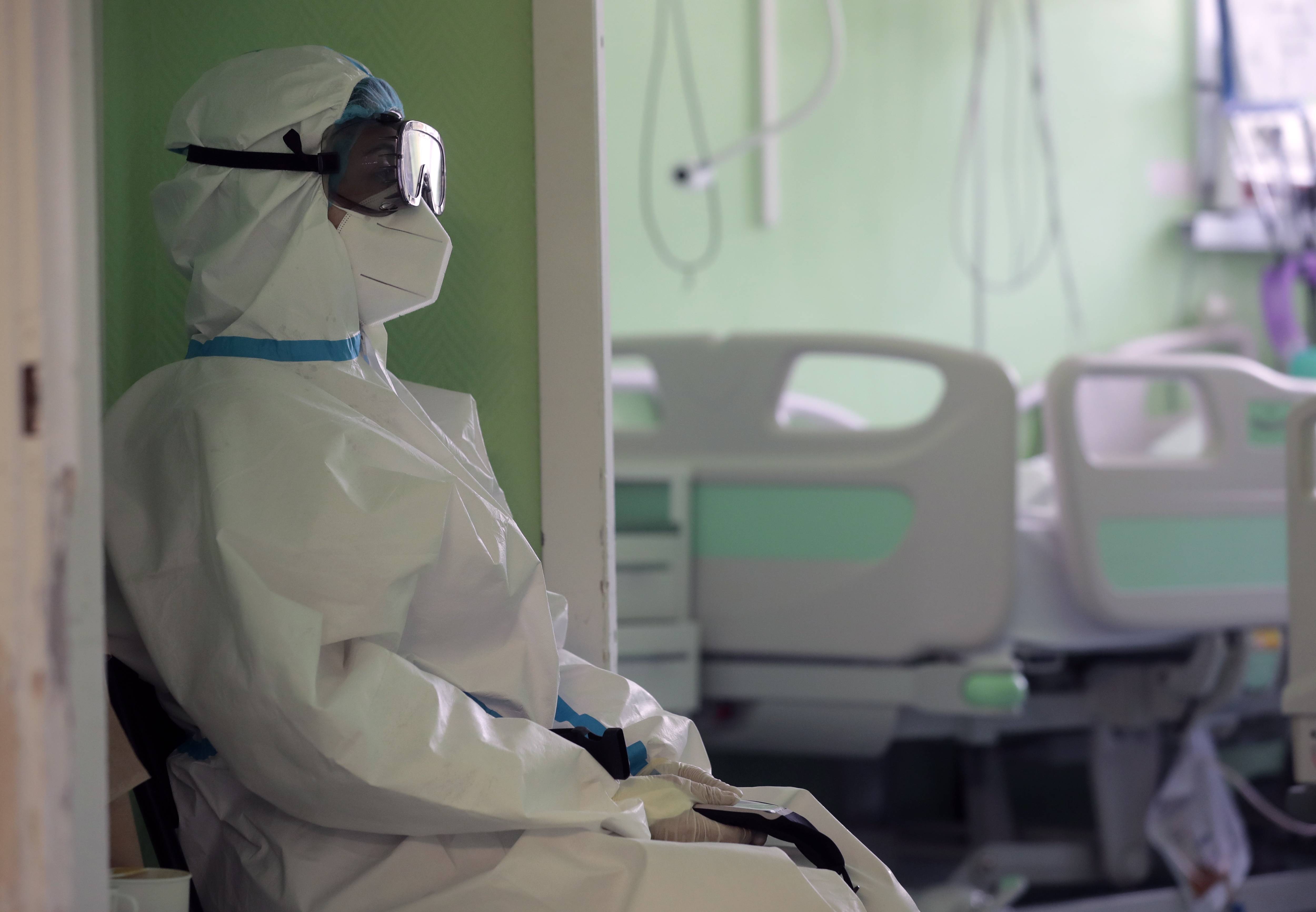 俄罗斯:抗击新冠疫情的医护人员