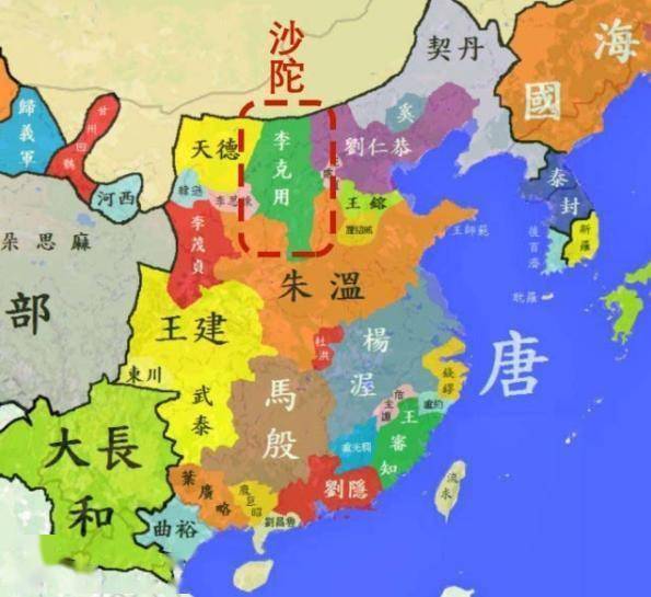 由此,沙陀人正式崛起,並走上了歷史舞臺的中央.五代時期,沙陀