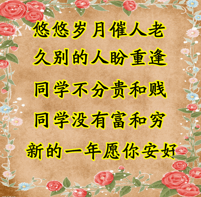 难忘同学情2020老同学图册献给我的老同学