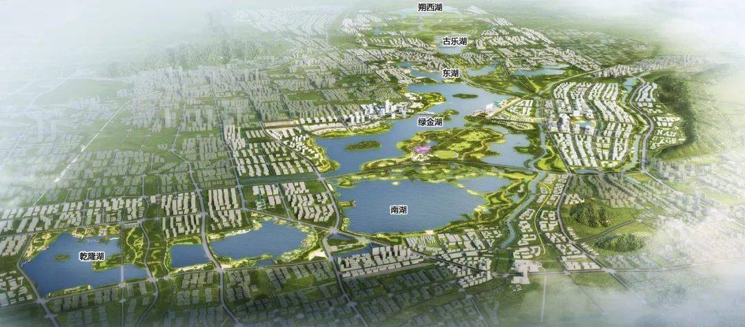 淮北绿金湖规划图图片