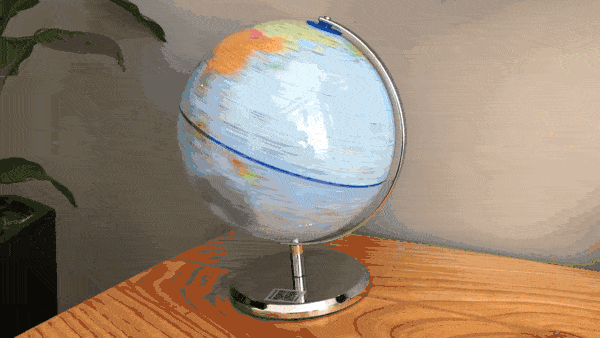 地球仪动态图 旋转图片