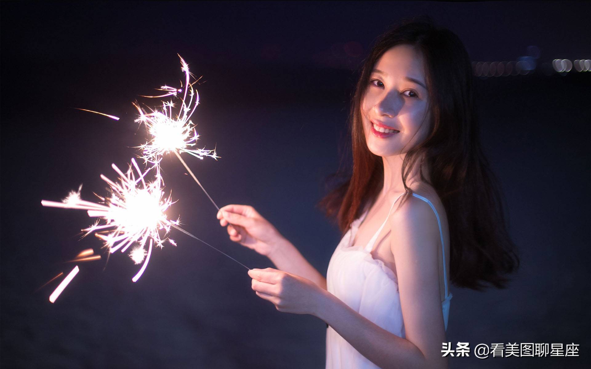 元气烟花少女唯美高清图片集欣赏