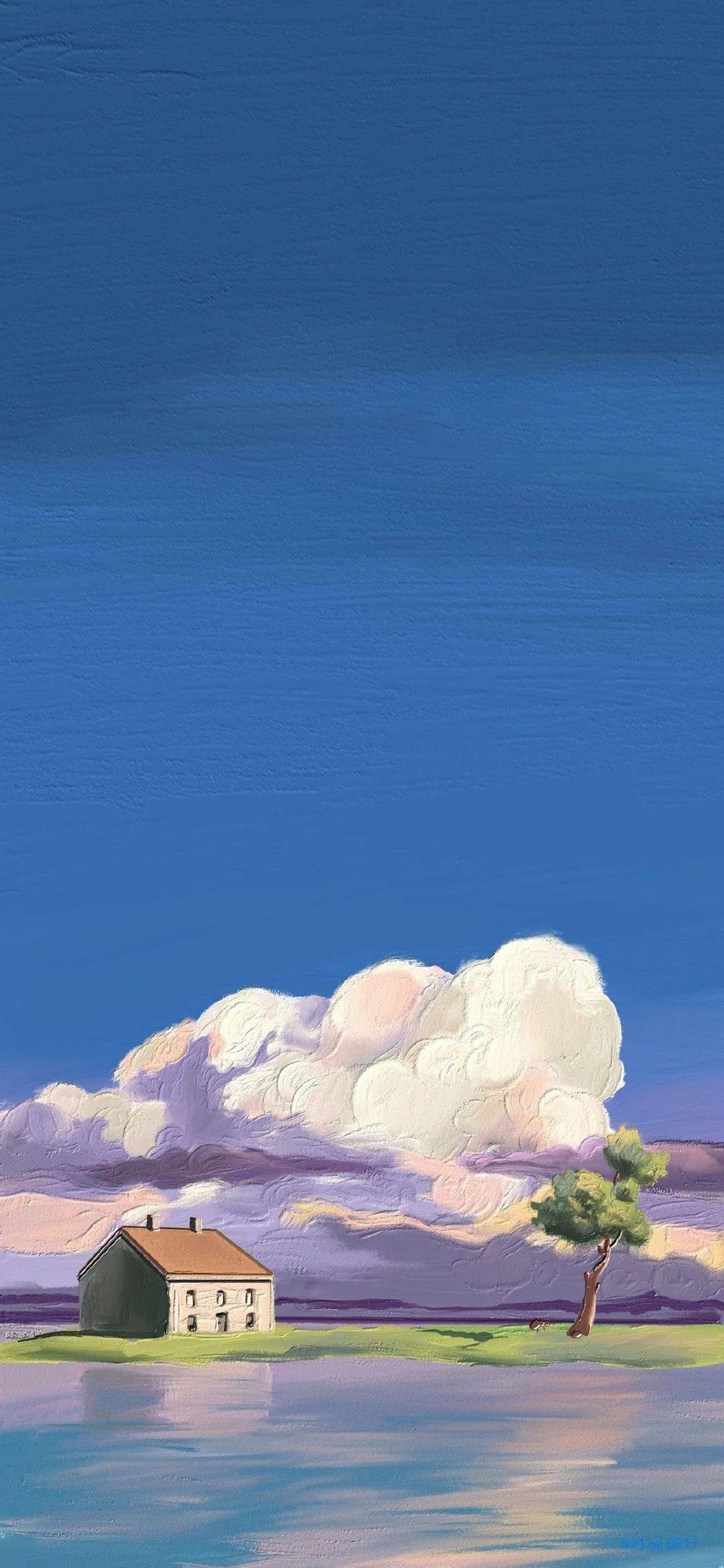 把壁纸换成夏天的样子