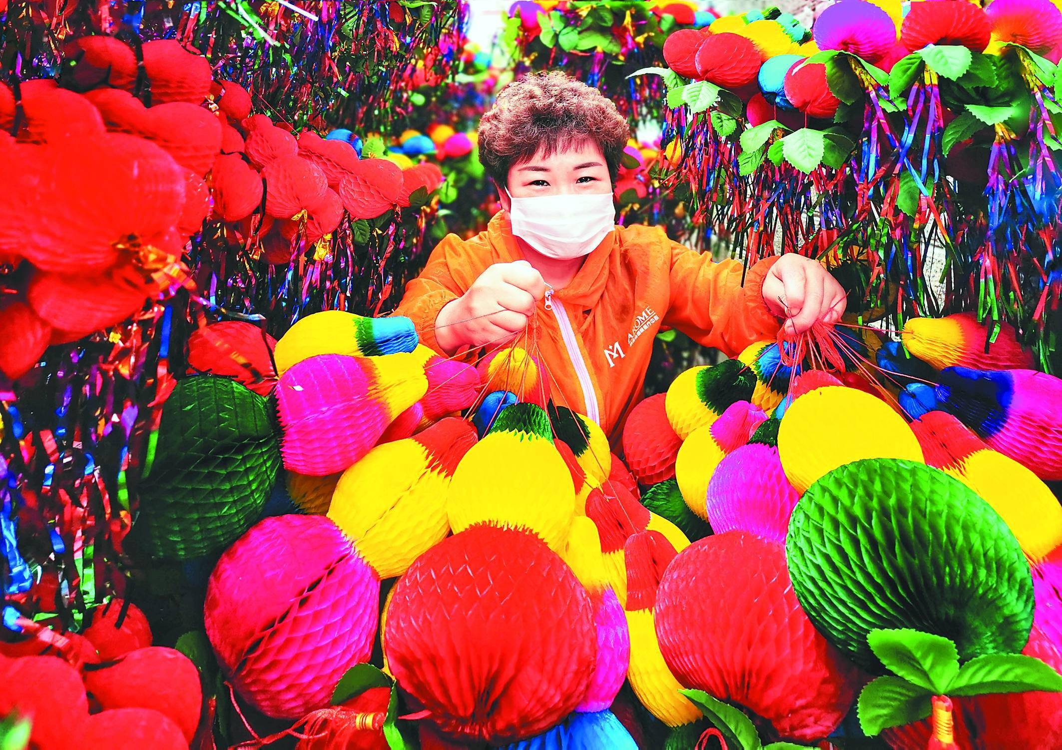 端午临近纸葫芦畅销_道外区