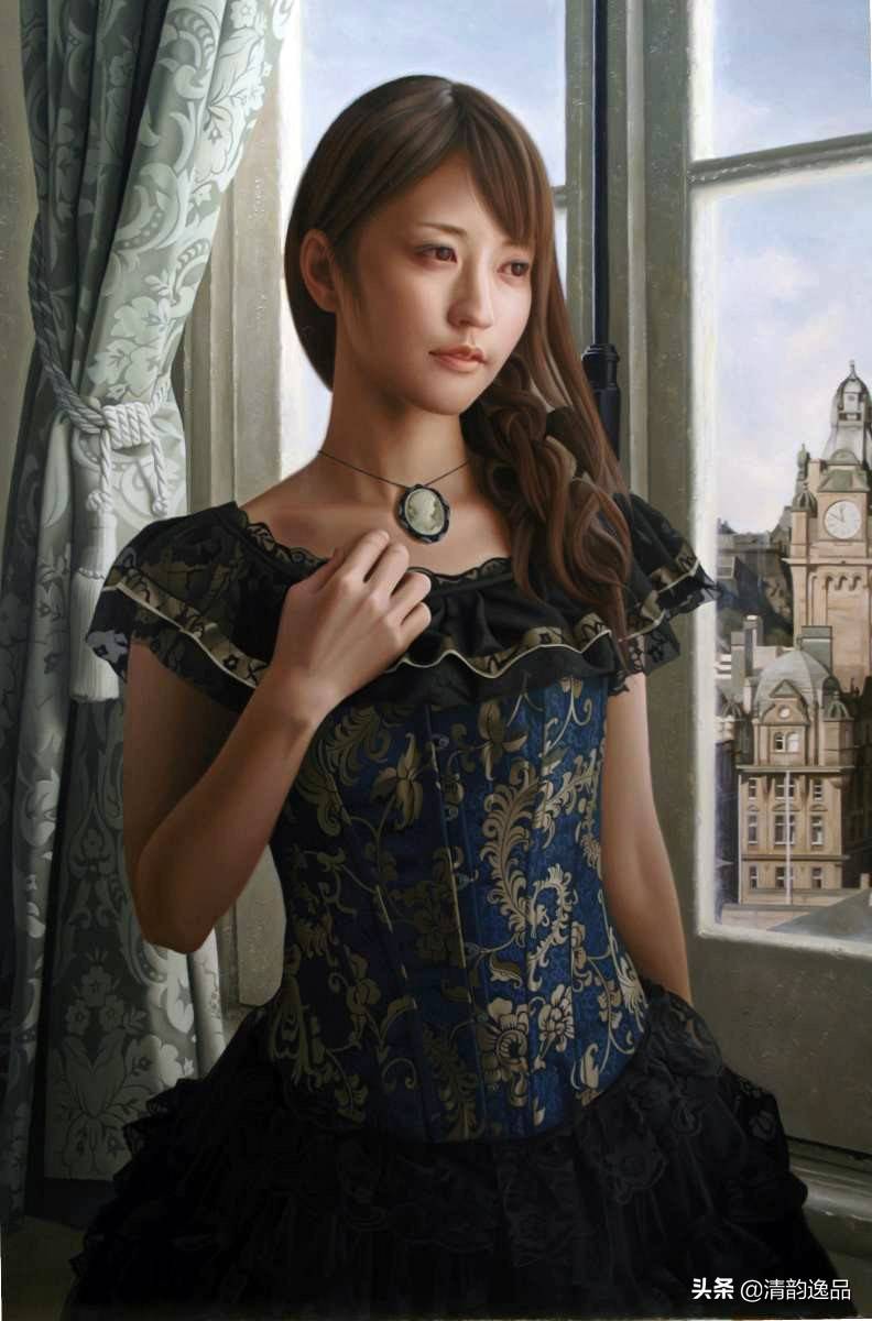 日本画家冈靖知油画作品欣赏-搜狐大视野-搜狐新闻