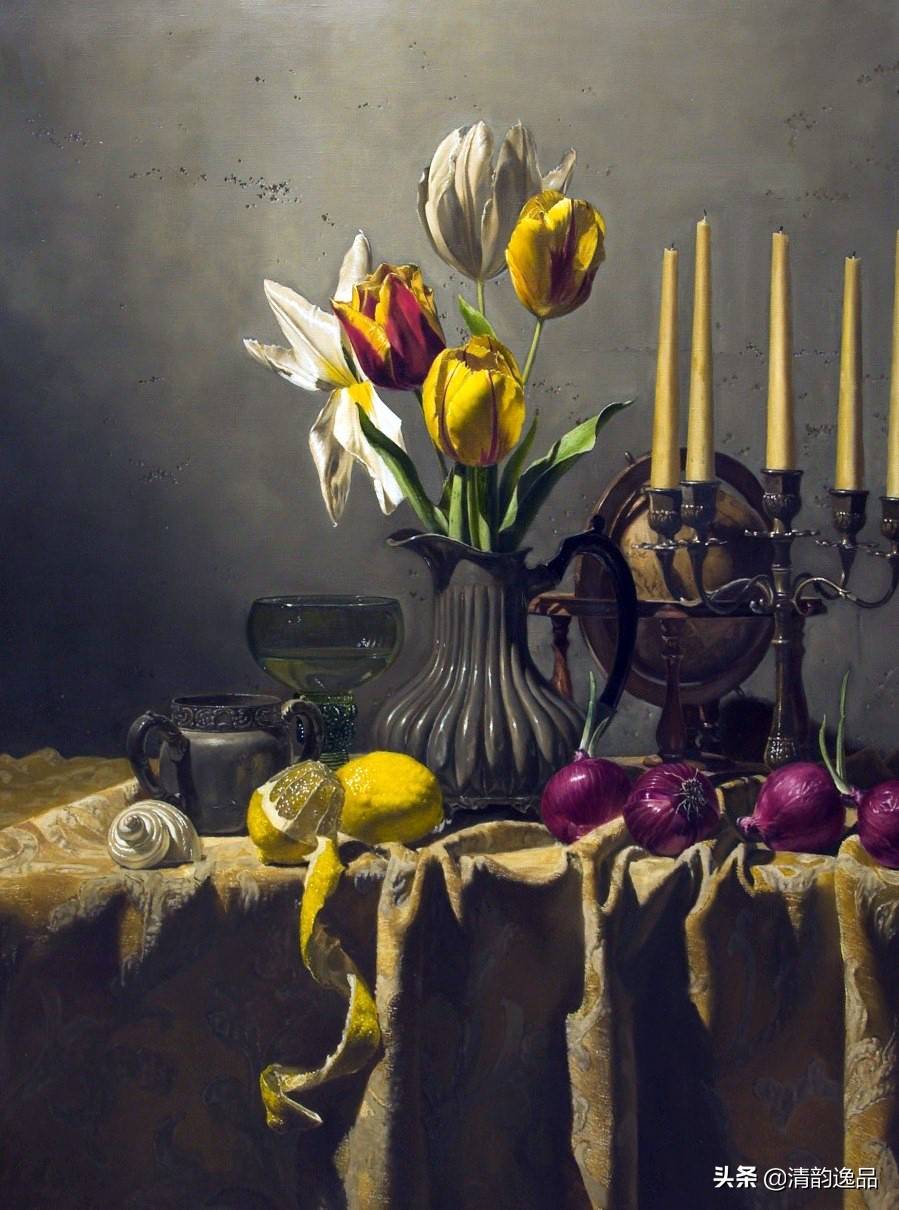 日本画家,鸟越一穂,油画作品欣赏