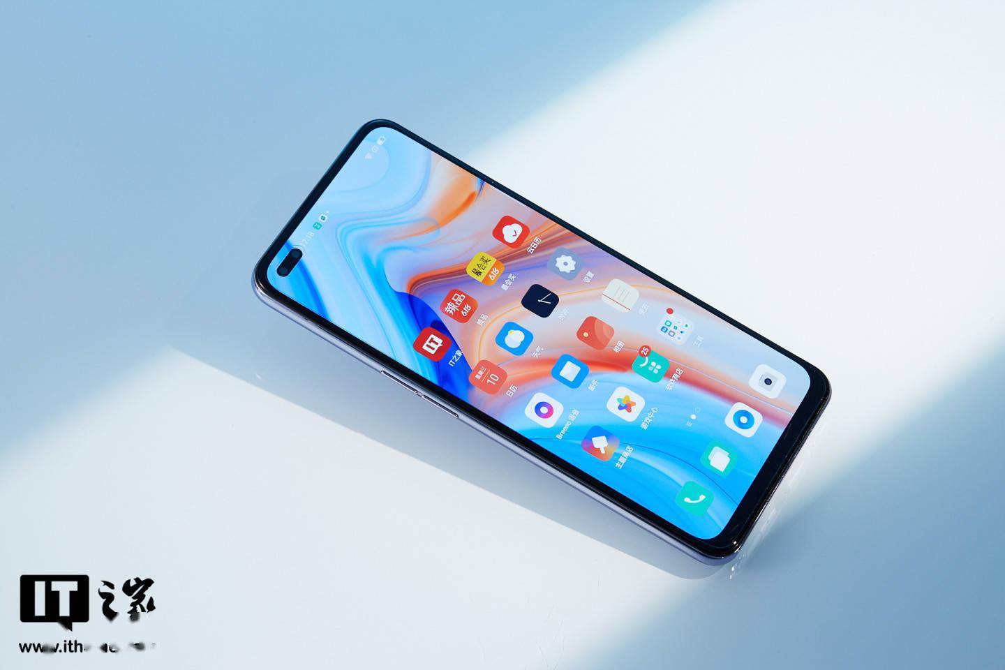 【it之家开箱】oppo reno4 香芋紫配色图赏