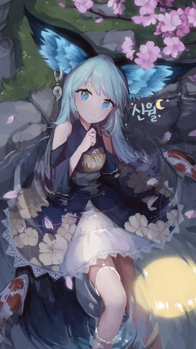 炫酷可爱动漫游戏少女手机壁纸