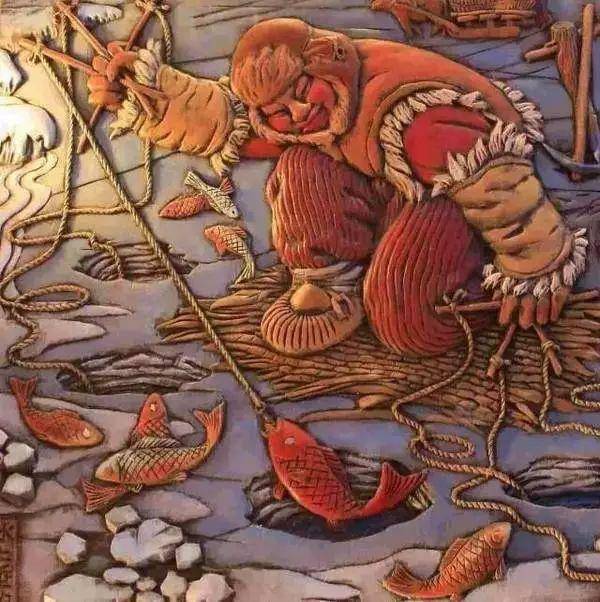 民俗美术《东北十八怪》