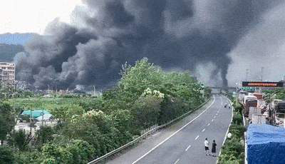 近20年来最严重3d还原温岭事故现场危化品运输迎考验