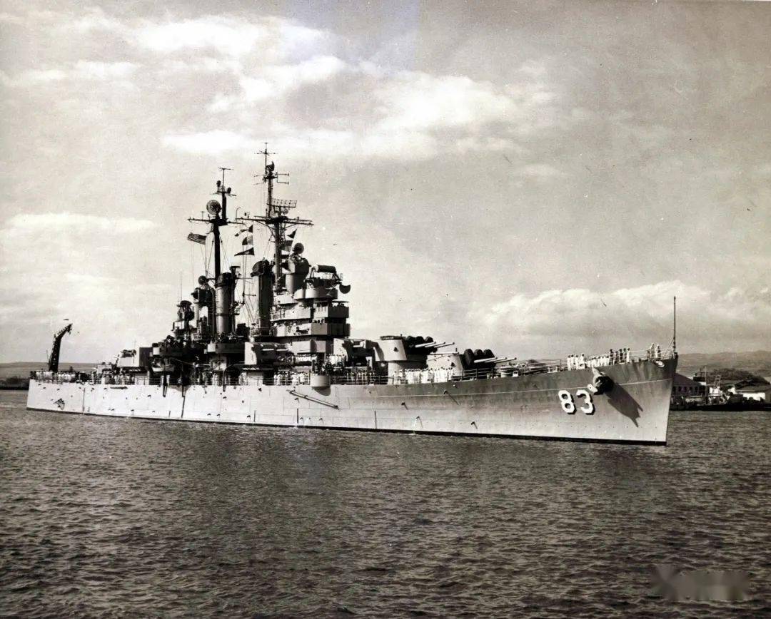 二战美国巡洋舰族谱图片