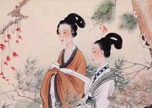 尧帝的两个女儿——鹅皇和女英_娥皇女英