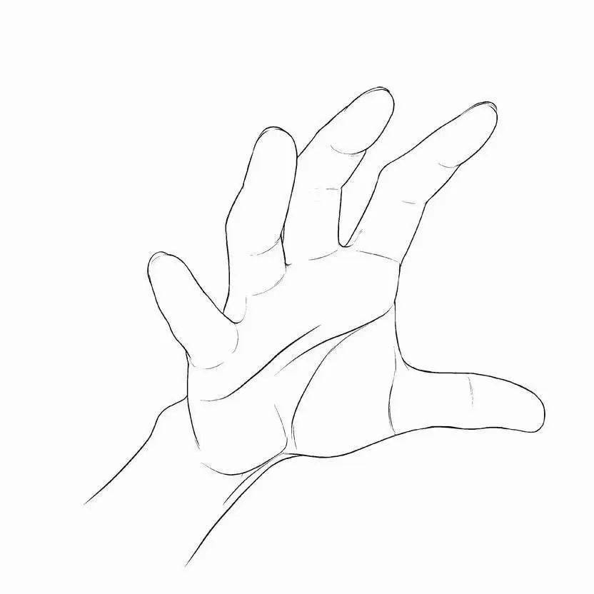 画出一双好看的手对一幅画来说太重要了,77不敢想象大家好不容易画出