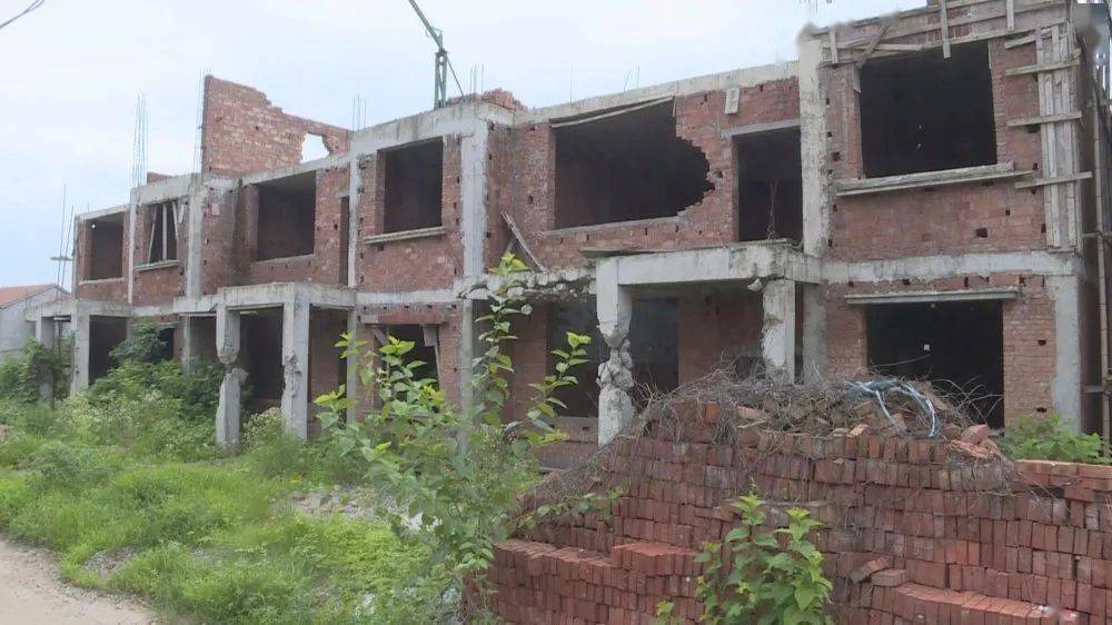 埠河这处连排违建房,拆了!