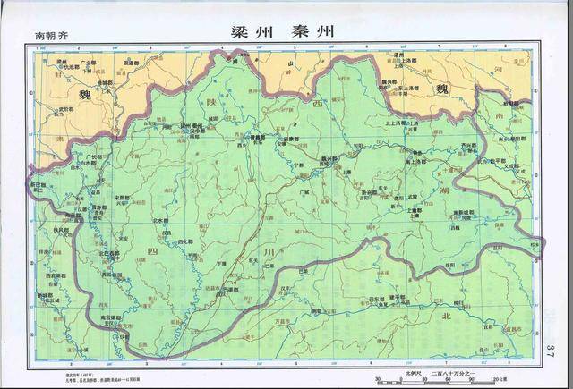 中国历史地图集(图片版)南北朝