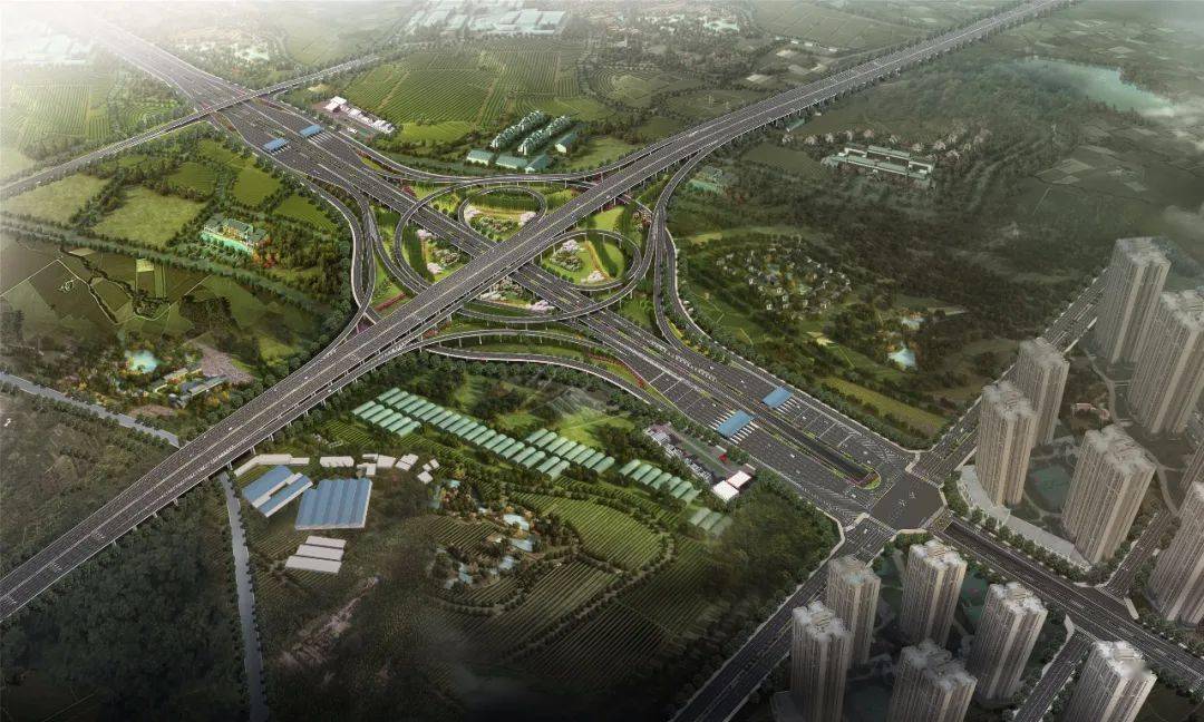 投资51亿福建设计参与开发的成都温江区红桥片区综合开发暨凤凰立交桥