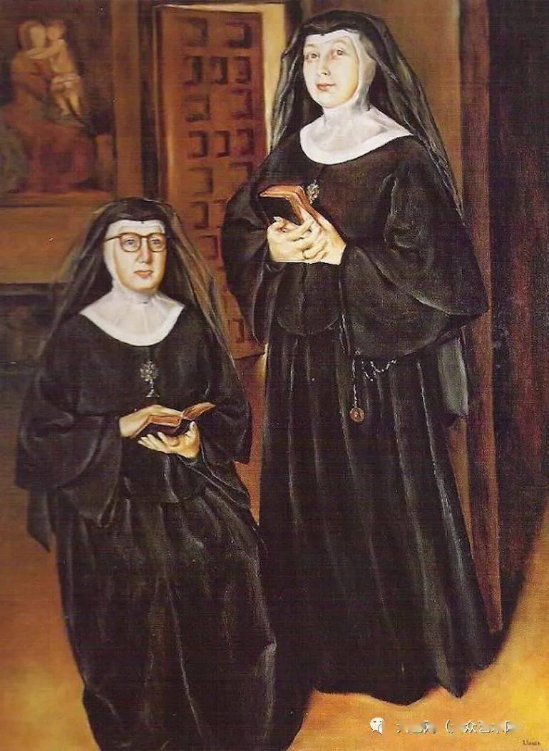 才华修女的成功自学成才绘画之路西班牙超写实主义修女画家sister