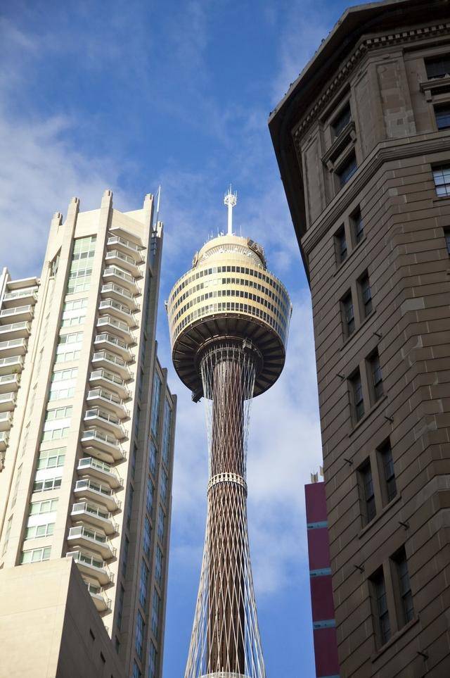 悉尼塔位于澳大利亚悉尼市中心,高304.8 米