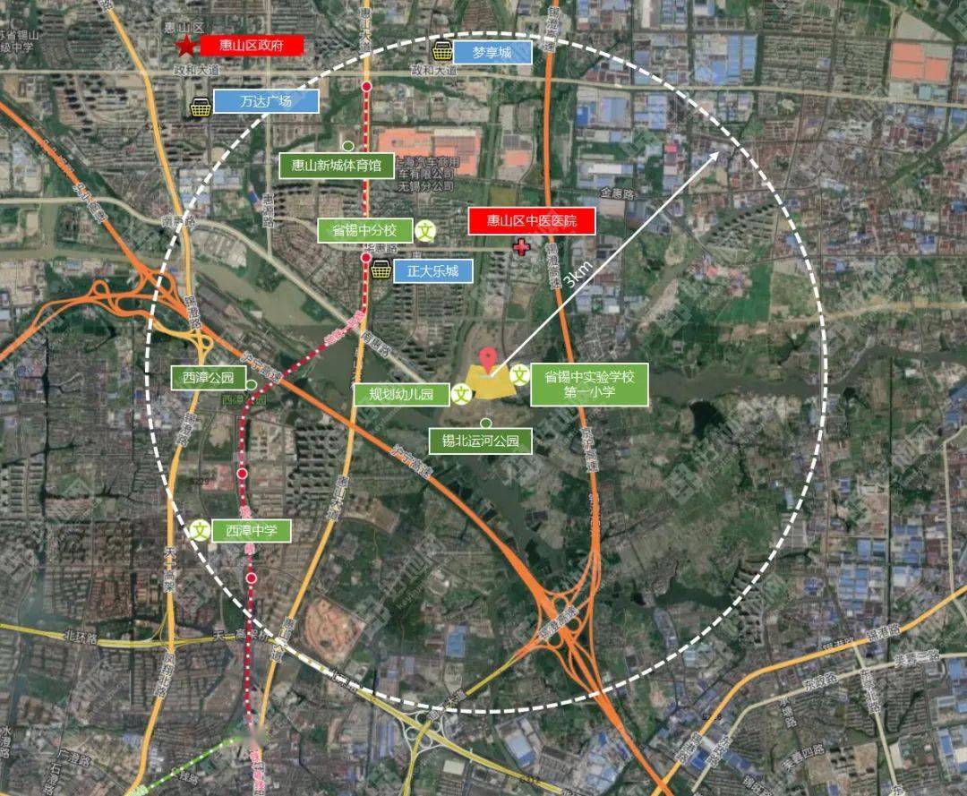 无锡惠山新城2025规划图片