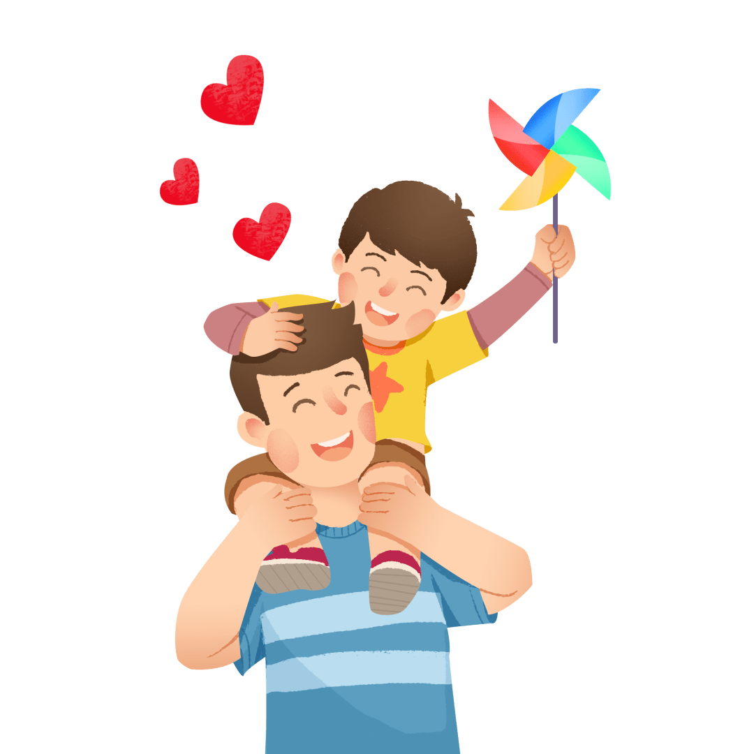 父亲节|肩扛"大"世界,成就爱与家_爸爸