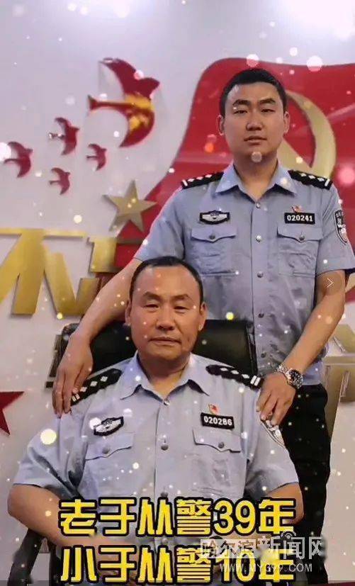 从警39年的老警察,父亲节这天退休了丨同事拍下感人一幕