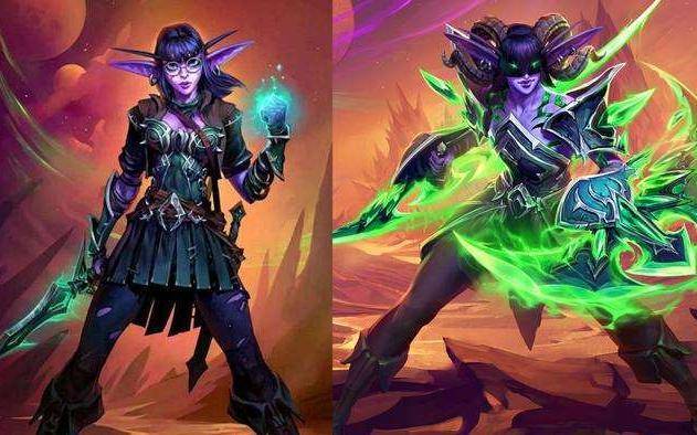 说起这个外域的冒险就不得不提它的原创角色阿兰娜逐星了.