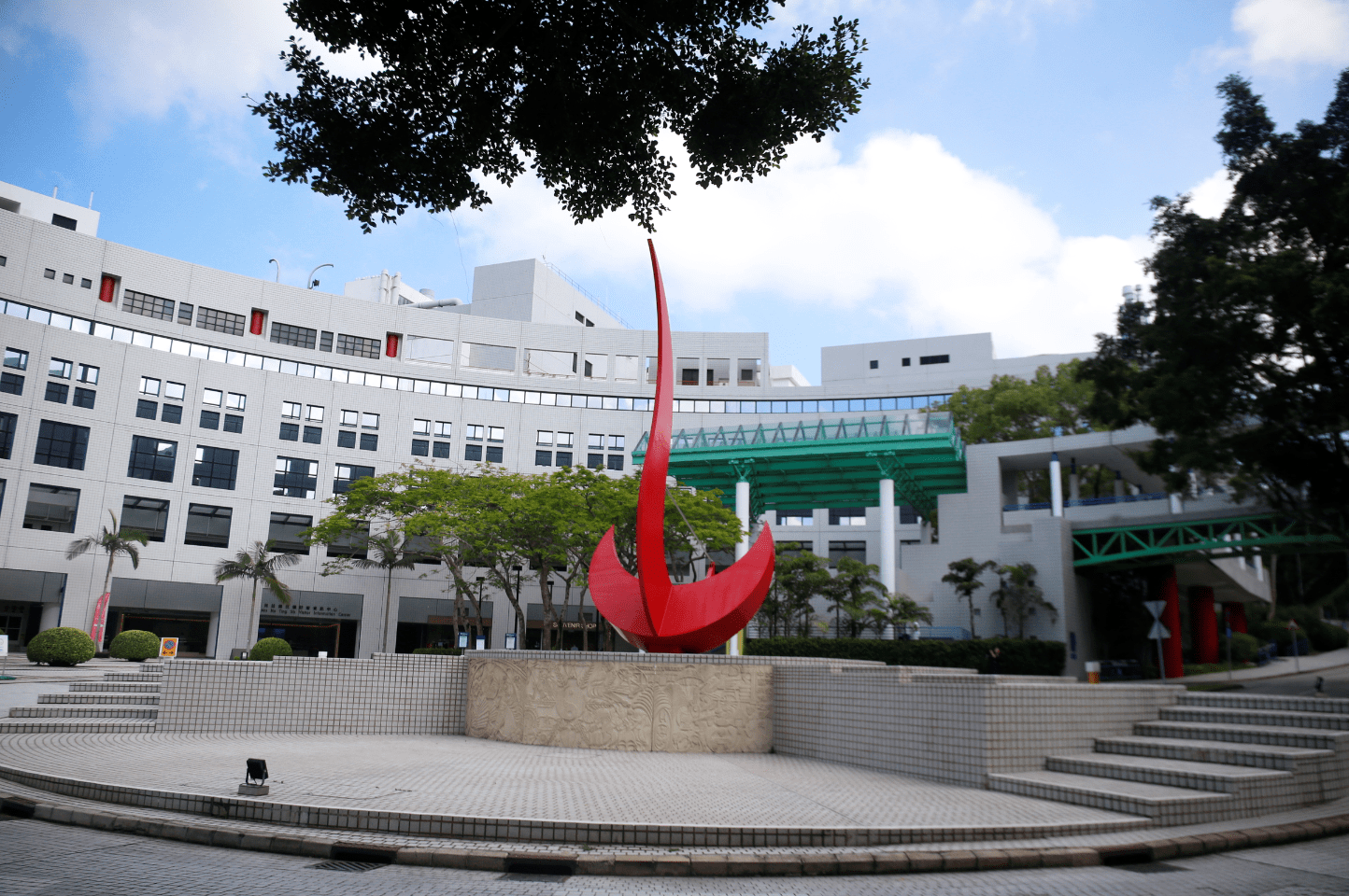 香港科技大学校门图片