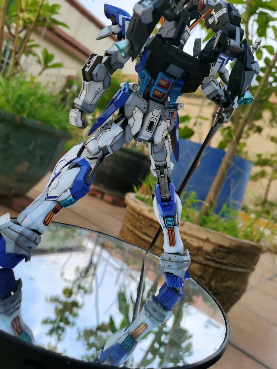 涂装分色,白圣约高达制作分享