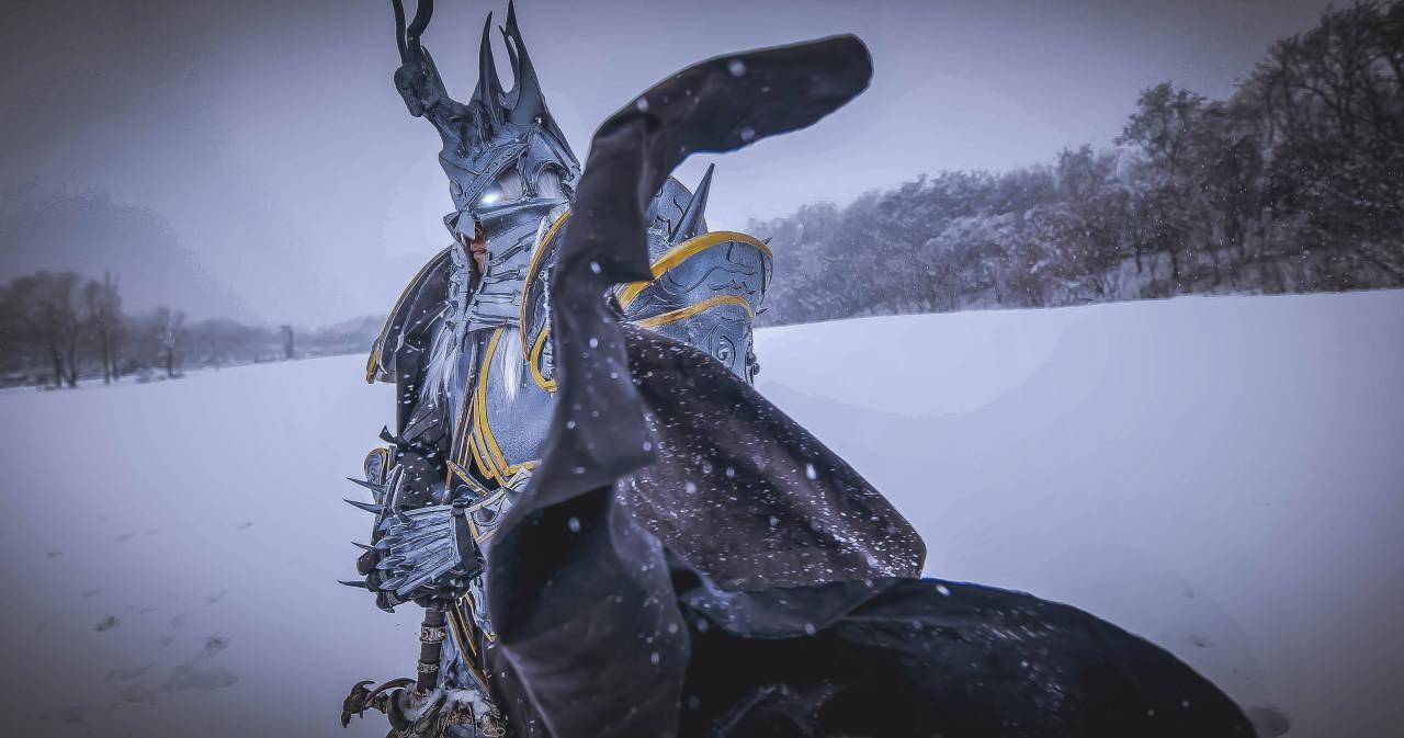 魔兽世界巫妖王cosplay