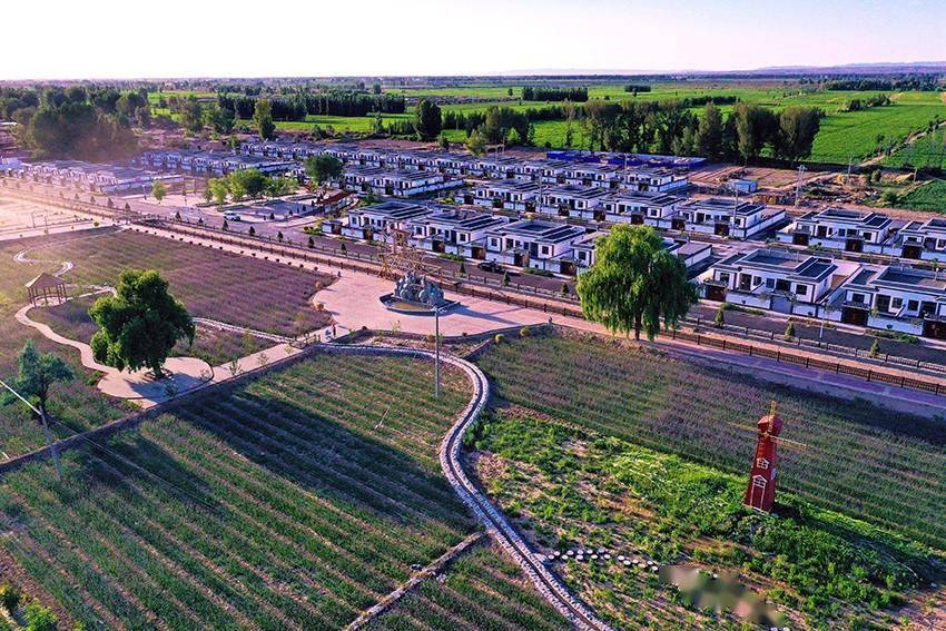 甘肃高台:勠力改善人居环境 打造高颜值新农村_南岔村