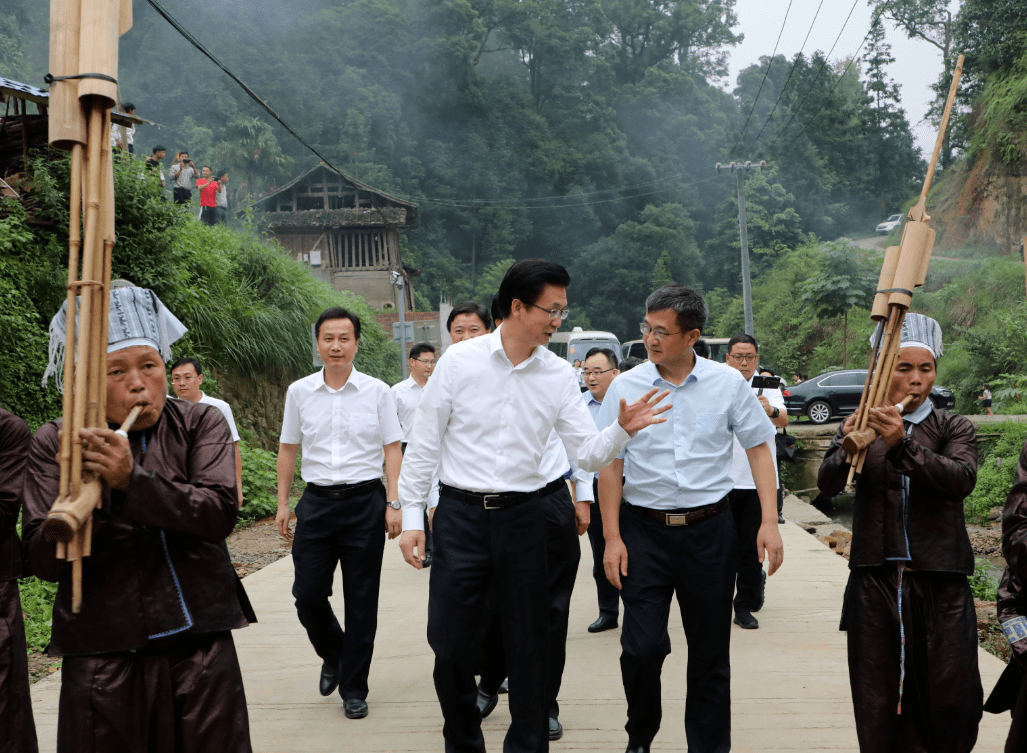 下城区党政考察团到黎平县考察东西部扶贫协作帮扶情况