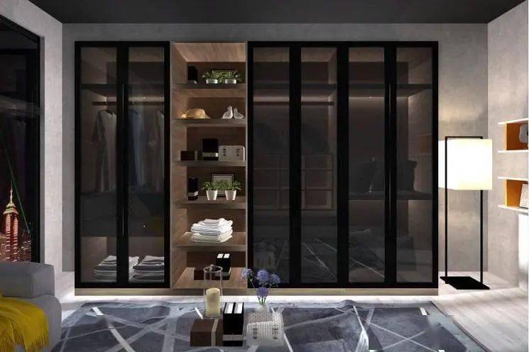 玻璃门衣柜高级质感通透大气但别急着做决定