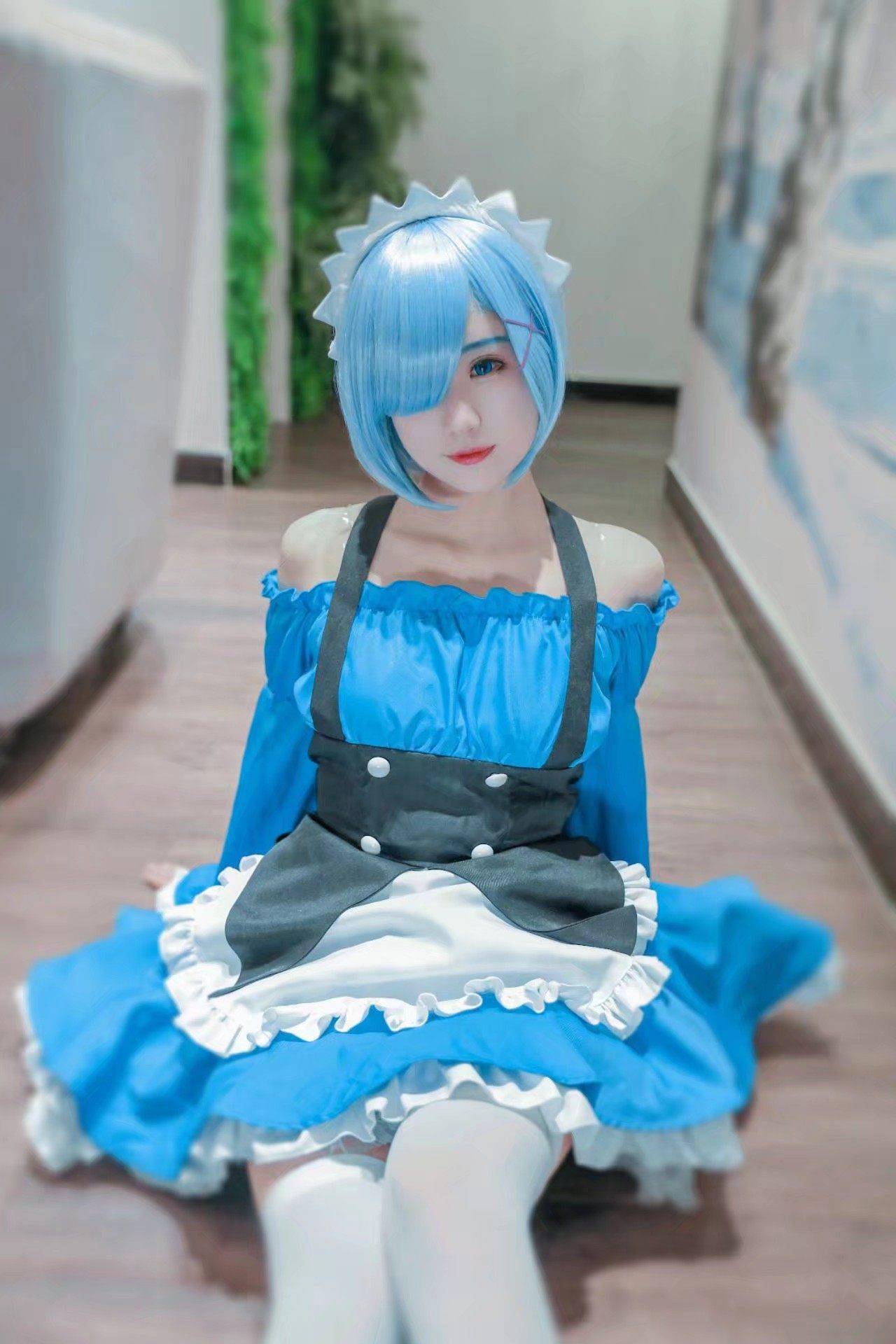 从零开始的异世界 蕾姆cosplay 女仆装