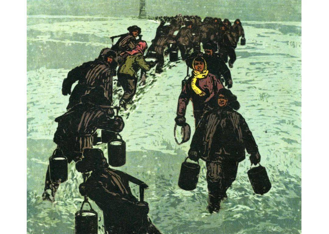 大庆文苑大庆人石油魂大庆文艺精品丛书美术卷版画作品欣赏