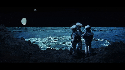 宇航员似乎可以艺术家对太空充满了无限遐想《星际穿越》《太空漫游》