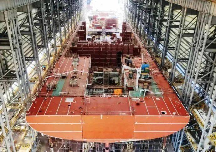 如虎添翼国内最大室内船台在中国船舶集团黄埔文冲完工投产