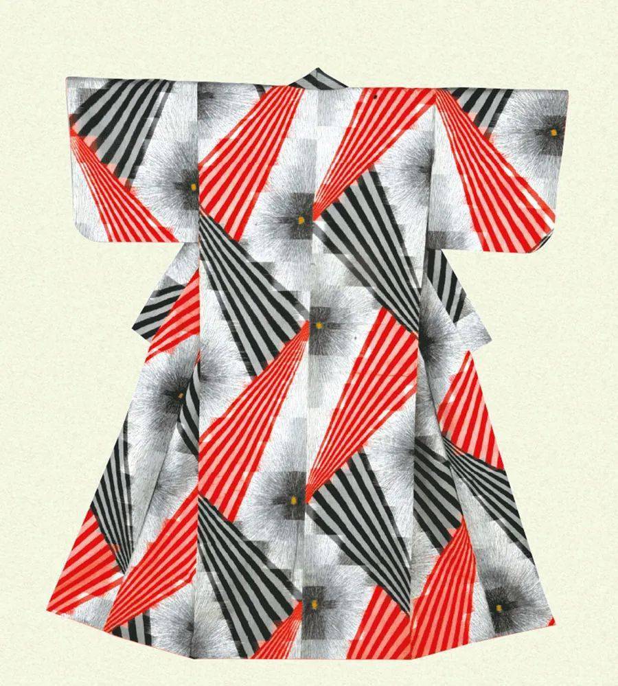 花纹和图案的影响,东西方的碰撞让日本女性的日常服饰展现出前所未有