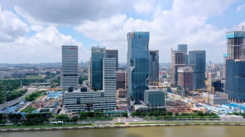 广州试验区琶洲核心片区首个数字经济总部唯品会竣工交付